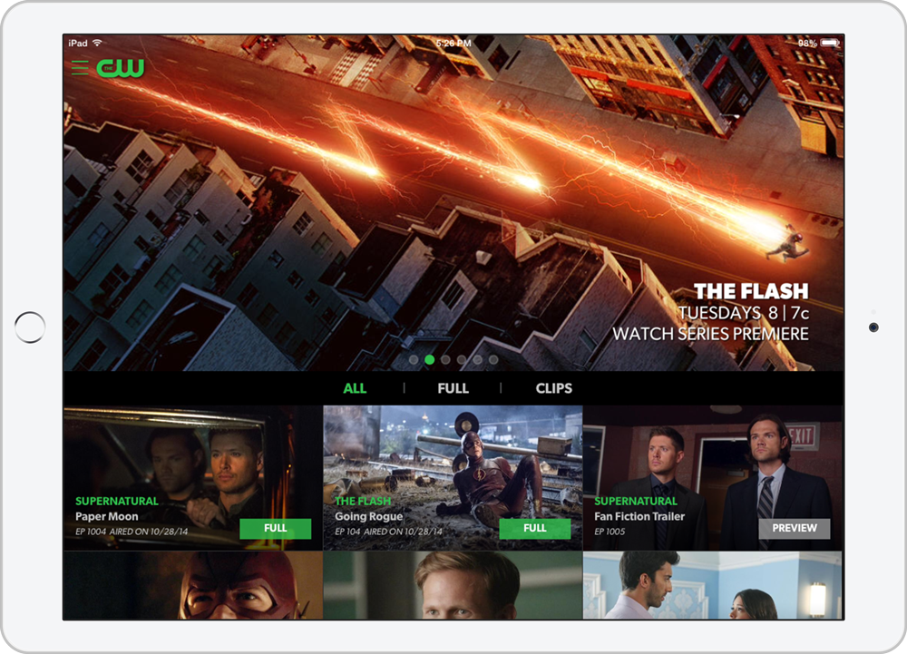 Entertainment-iPad-CW Entertainment-iPad-CW