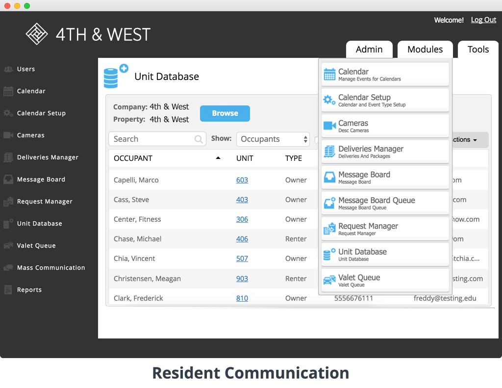 Residential-Resident-Communication Residential-Resident-Communication
